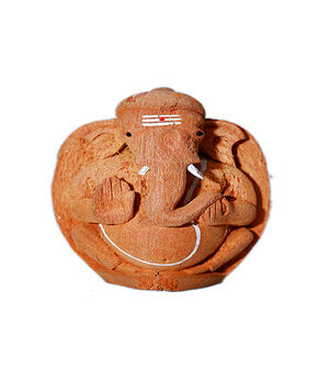 Coconut Husk Ganesh
